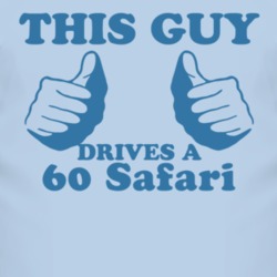 This Guy Drives A 1960 Pontiac Safari Car Lover T Shirt