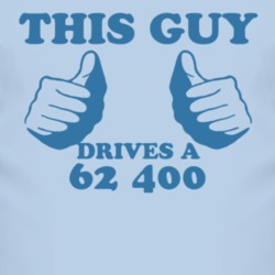 This Guy Drives A 1962 Chevy 400 Car Lover T Shirt