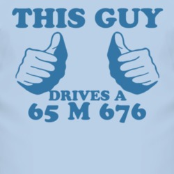 This Guy Drives A 1965 M 676 Car Lover T Shirt