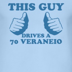 This Guy Drives A 1970 Chevy Veraneio Car Lover T Shirt