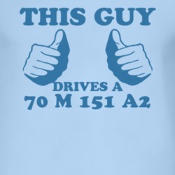 This Guy Drives A 1970 M 151 A2 Car Lover T Shirt