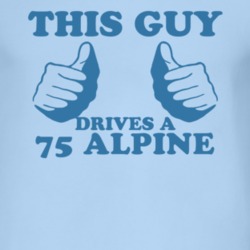 This Guy Drives A 1975 Chrysler Alpine Car Lover T Shirt