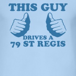 This Guy Drives A 1979 Dodge St Regis Car Lover T Shirt