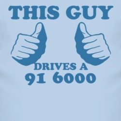 This Guy Drives A 1991 Pontiac 6000 Car Lover T Shirt