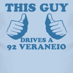 This Guy Drives A 1992 Chevy Veraneio Car Lover T Shirt