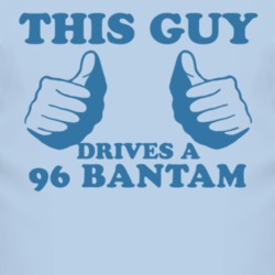This Guy Drives A 1996 Bantam Car Lover T Shirt