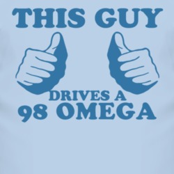 This Guy Drives A 1998 Chevy Omega Car Lover T Shirt