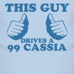 This Guy Drives A 1999 Chevy Cassia Car Lover T Shirt
