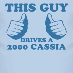 This Guy Drives A 2000 Chevy Cassia Car Lover T Shirt