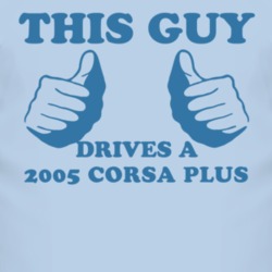 This Guy Drives A 2005 Chevy Corsa Plus Car Lover T Shirt