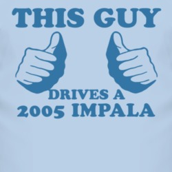 This Guy Drives A 2005 Chevy Impala Car Lover T Shirt