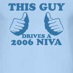 This Guy Drives A 2006 Chevy Niva Car Lover T Shirt
