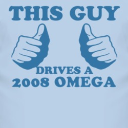This Guy Drives A 2008 Chevy Omega Car Lover T Shirt