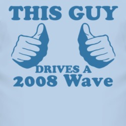 This Guy Drives A 2008 Pontiac Wave Car Lover T Shirt