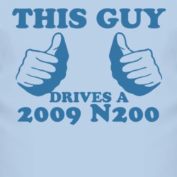 This Guy Drives A 2009 Chevy N200 Car Lover T Shirt