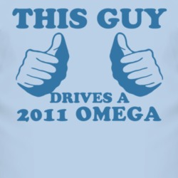 This Guy Drives A 2011 Chevy Omega Car Lover T Shirt