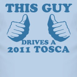 This Guy Drives A 2011 Chevy Tosca Car Lover T Shirt