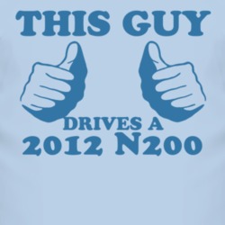 This Guy Drives A 2012 Chevy N200 Car Lover T Shirt