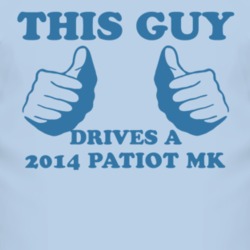 This Guy Drives A 2014 Patiot MK Car Lover T Shirt