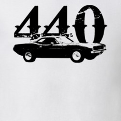 1970 Plymouth Barracuda Side View With Engine Size Faded Look Light T 