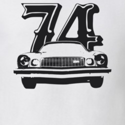 1974 Camaro Grill Year Light Color T Shirt