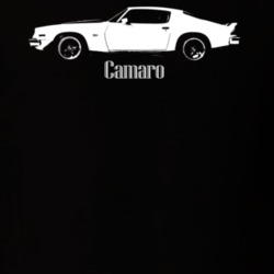 1974 Camaro Side Model Dark Color T Shirt