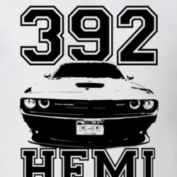 2015 Challenger Grill 392 Hemi Light Color Shirt