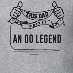This Dad Drives An 00 Legend Father's Day T Shirt