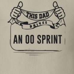 This Dad Drives An 00 Sprint Father's Day T Shirt