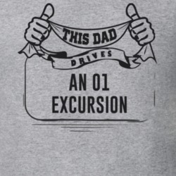 This Dad Drives An 01 Excursion Father's Day T Shirt