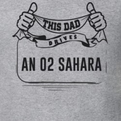 This Dad Drives An 02 Sahara Father's Day T Shirt
