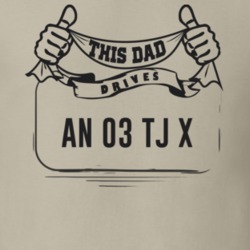 This Dad Drives An 03 Tj X Father's Day T Shirt