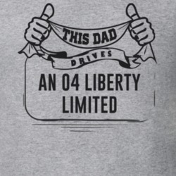 This Dad Drives An 04 Liberty Limited Father's Day T Shirt
