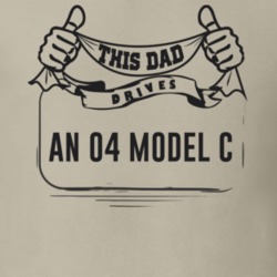 This Dad Drives An 04 Model C Father's Day T Shirt