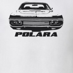 1971 Polara Grill View With Model Light Color T Shirt