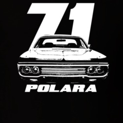 1971 Polara Grill View With Year And Model Dark Color T Shirt