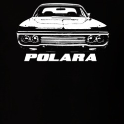 1971 Polara Grill View With Model Dark Color T Shirt
