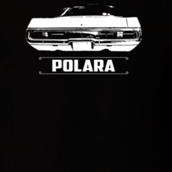 1971 Polara Rear View With Model Dark Color T Shirt