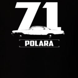 1971 Polara Side View With Year And Model Dark Color T Shirt