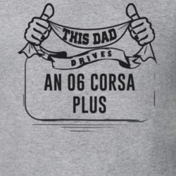 This Dad Drives An 06 Corsa Plus Father's Day T Shirt