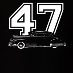 1947 Fleetline Year Side View Dark Color Shirt
