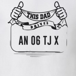 This Dad Drives An 06 Tj X Father's Day T Shirt