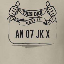 This Dad Drives An 07 Jk X Father's Day T Shirt