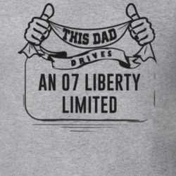 This Dad Drives An 07 Liberty Limited Father's Day T Shirt