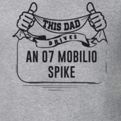 This Dad Drives An 07 Mobilio Spike Father's Day T Shirt