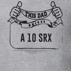 This Dad Drives A 10 Srx Father's Day T Shirt