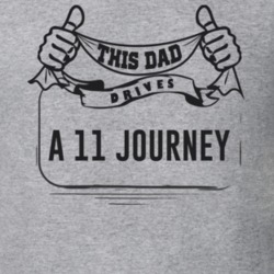 This Dad Drives A 11 Journey Father's Day T Shirt