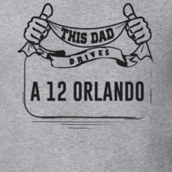 This Dad Drives A 12 Orlando Father's Day T Shirt