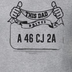 This Dad Drives A 46 Cj 2A Father's Day T Shirt