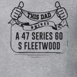 This Dad Drives A 47 Series 60 S Fleetwood Father's Day T Shirt